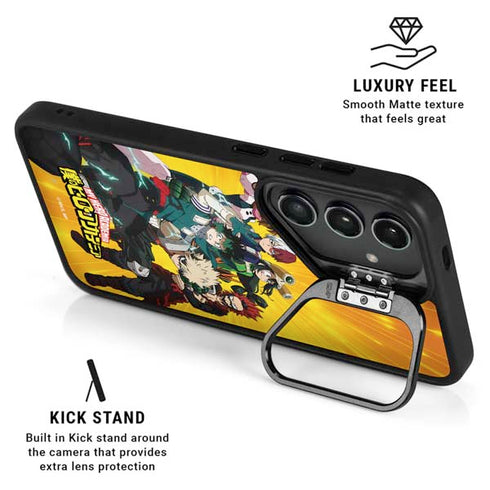 My Hero Academia Deku and Baku Team Season 6 Galaxy S24 Plus Kickstand Case